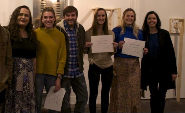 2018 Art Education Interns with Certificates