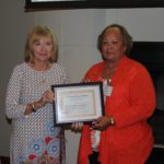 Dr. Sherry Bell and Cathy Stubbs photo 2018 Recognition Ceremony