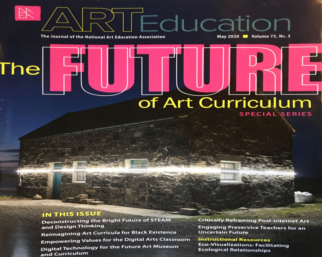 Bertling and Dean Art Education article cover