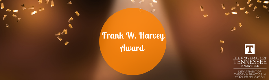 Frank W. Harvey award text